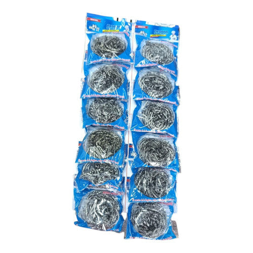 Esponja Dragon Acero 12 Unidades X 6 Tiras