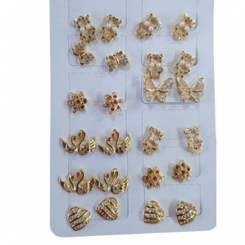 Topo Surtido Figuras Carton X12 Pares