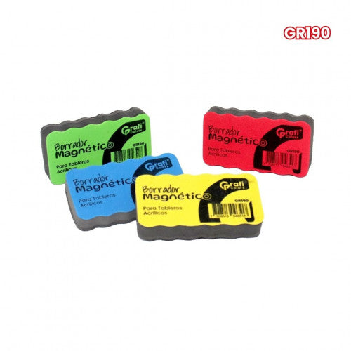 Borrador Grafi Colors Magnetico De Tablero GR190 X12 Unidades