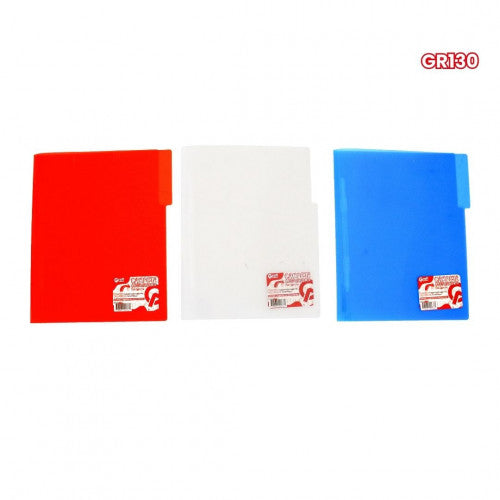Carpeta Plastica Carta Grafi Colors Con Gancho Legajador GR130 x 12 Unidades