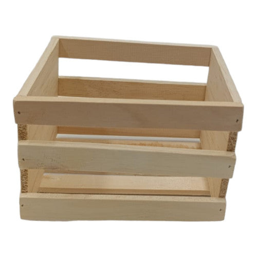 Caja De Madera Rustica #2 X3 Unidades