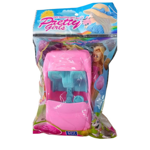 Juguete Muñeca En Vehículos X6 Unidades