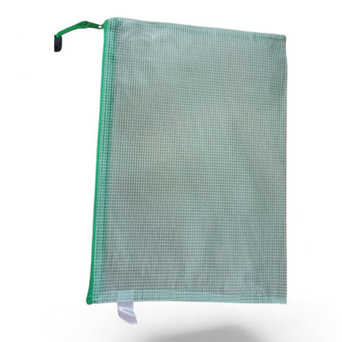 Carpeta Plástica Con Malla X12 Unidades