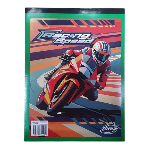 Block Tipo Carta Rayado X12 Unidades