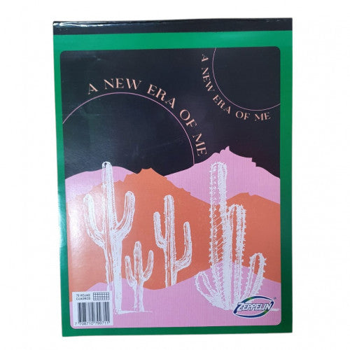 Block Tipo Carta Cuadros X12 Unidades