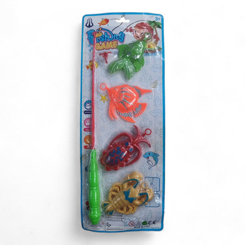 Encartonado Juguete De Pesca X12 Unidades