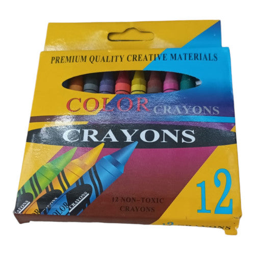 Caja Pequeña Crayón X12 Unidades X 12 Cajas