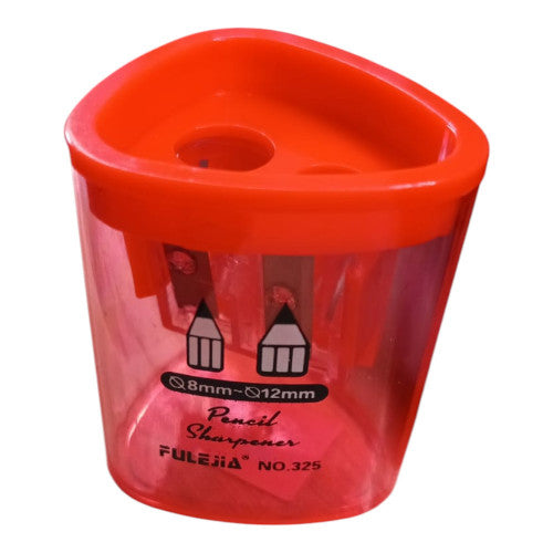 Sacapuntas Doble Con Basurero X12 Unidades