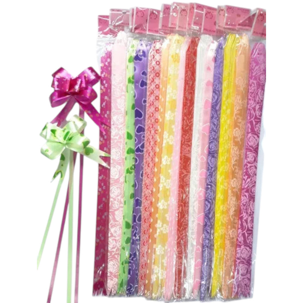 Paquete De Moño Facil Colores Surtidos X6 Unidades