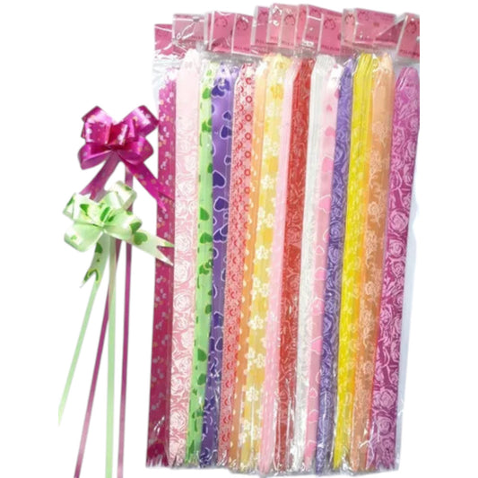 Paquete De Moño Facil Colores Surtidos X6 Unidades