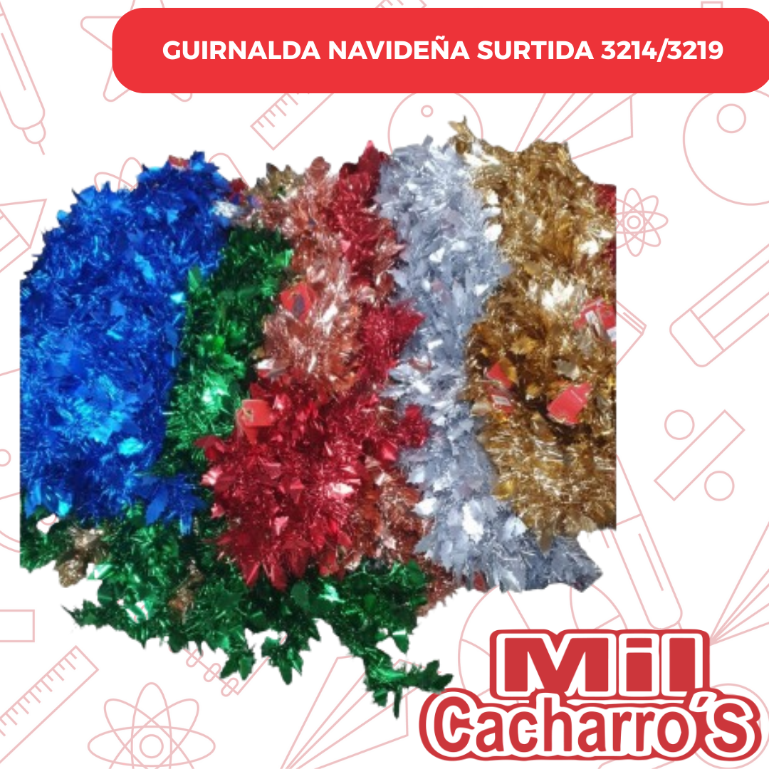 Guirnalda Navideña Surtida 3214/3219