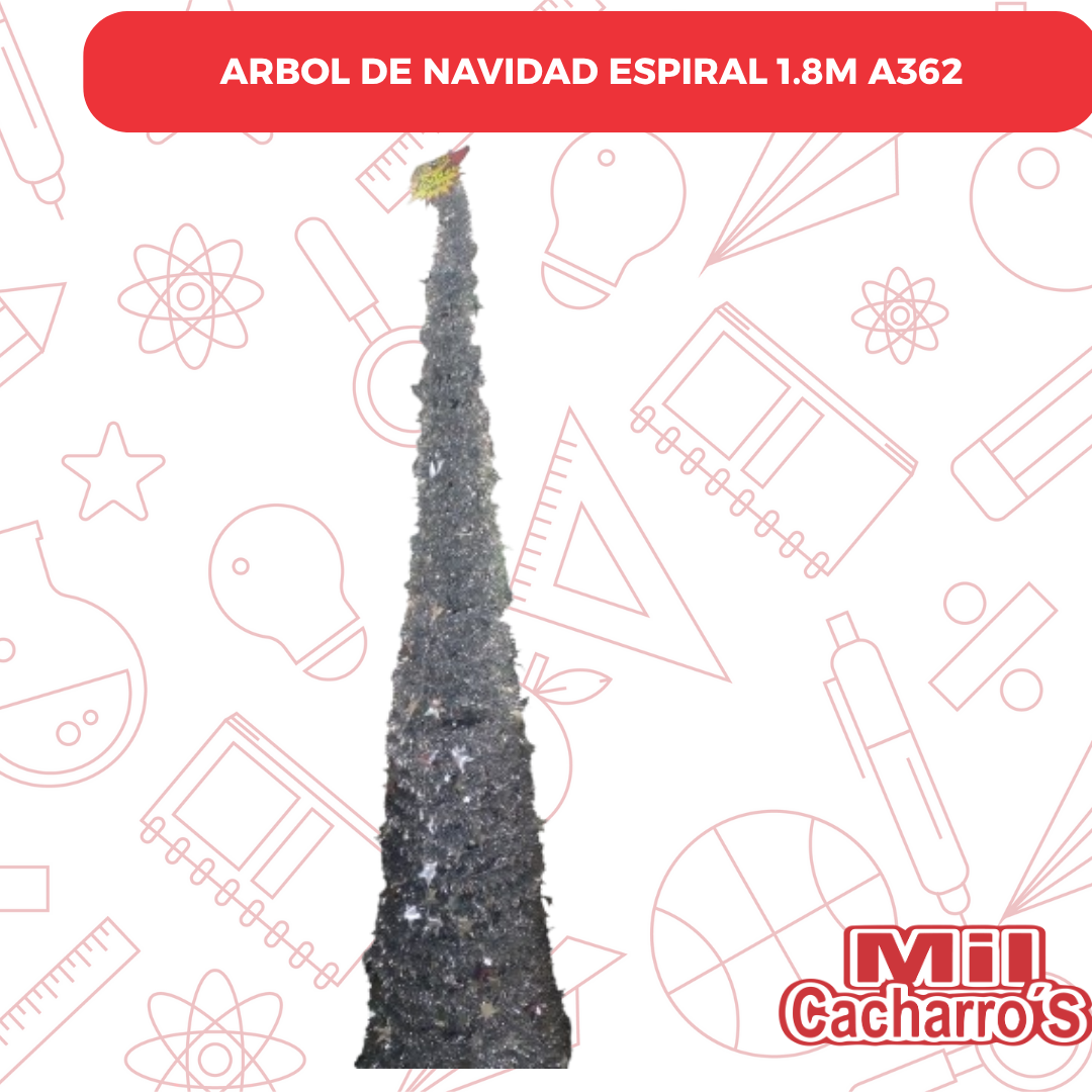Árbol De Navidad En Espiral 1.8M A362