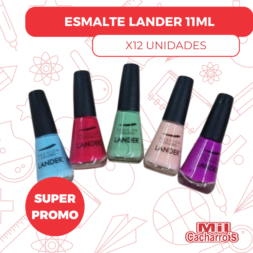 Esmalte Lander X11ML X 12 Unidades