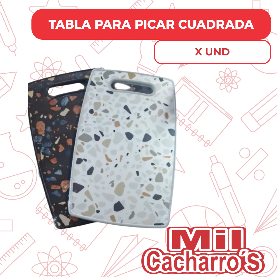 Tabla De Picar Cuadrada