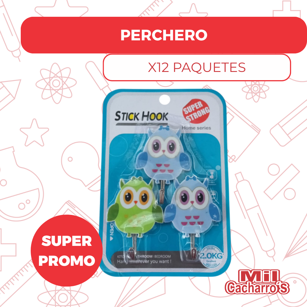 Perchero X12 Unidades