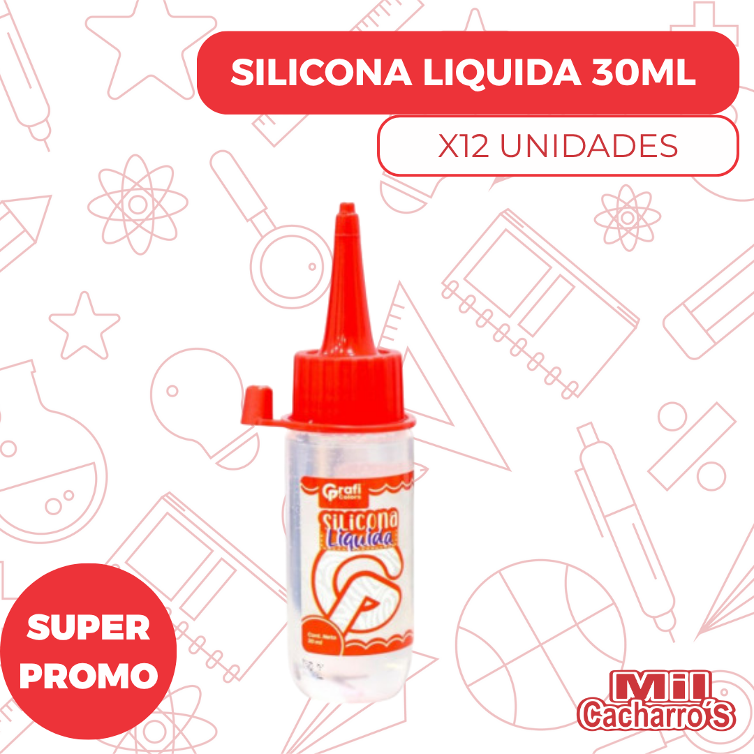 Silicona Liquida Grafi Colors 30ML GR275 X12 unidades