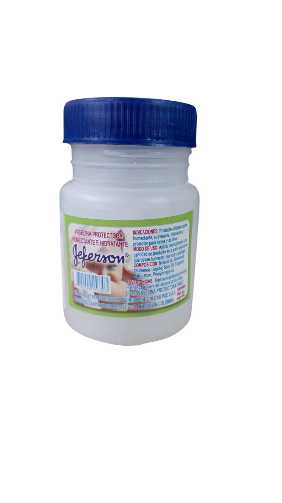 VASELINA JEFERSON 60GR X12 UNIDADES