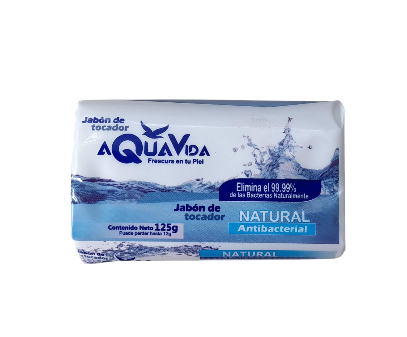 Jabón Aquavida 125GR X12 Unidades