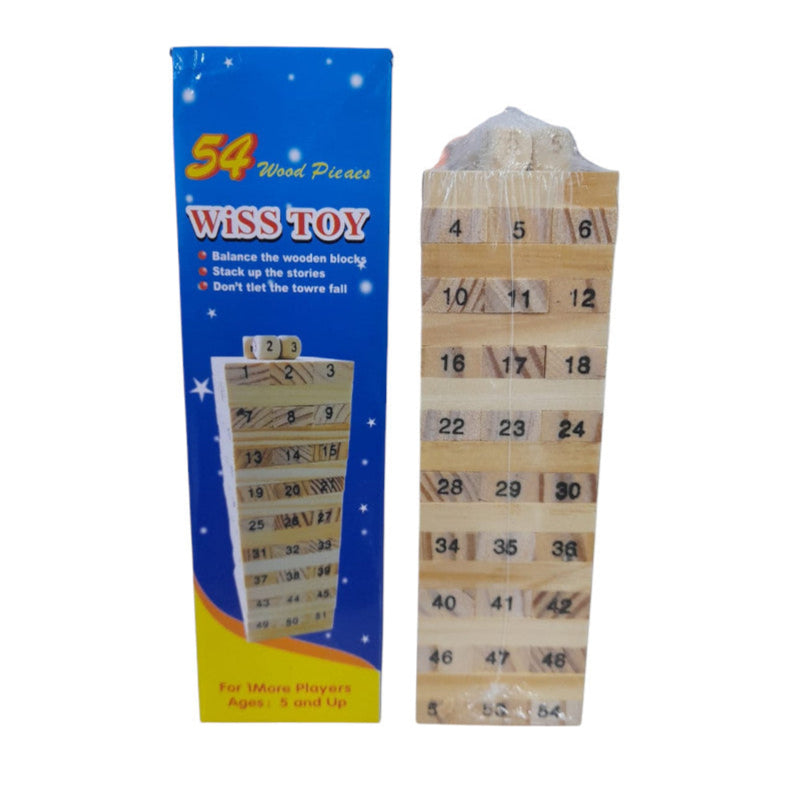 Juego De Mesa Jenga Pequeño X6 Unidades