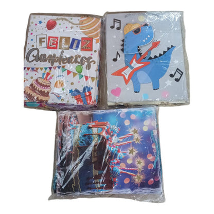Bolsa Regalo Mediana Surtida X12 Unidades