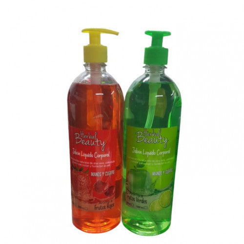 Jabón Corporal Frutos Verdes Y Rojos X1000ML X3 Unidades