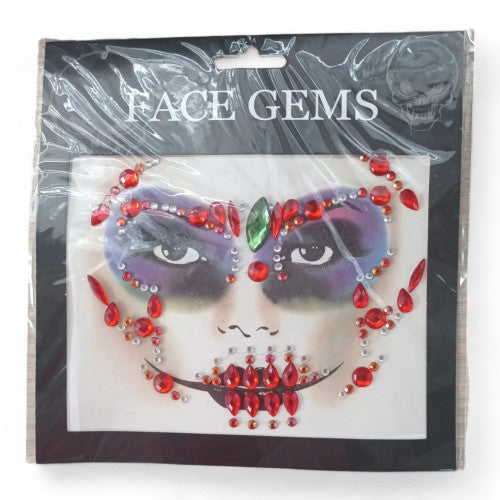 Gemas Autoadhesivas Face Gems X 12 Sobres