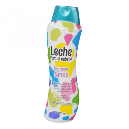 Shampoo Leche Niñ@s X1.000 ML X3 Unidades