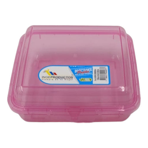Sanduchera Traslucida X6 Unidades