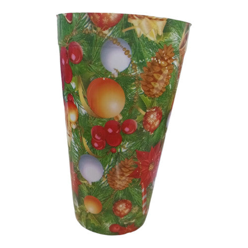 Vaso Navideño /S4367 X12 Unidades