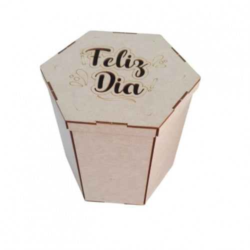 Caja Cilindro Feliz Dia X6 Unidades