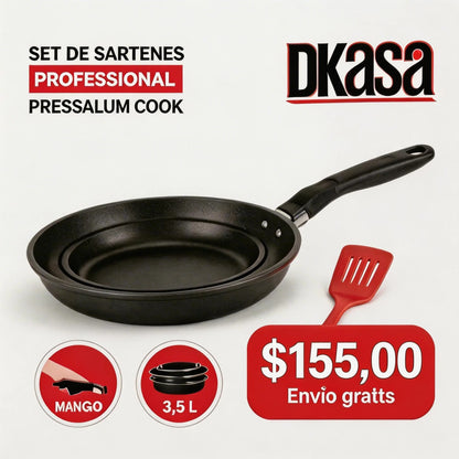Juego de sartenes