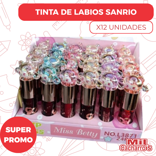 Tinta Labios Sanrio 3871 X12 Unidades