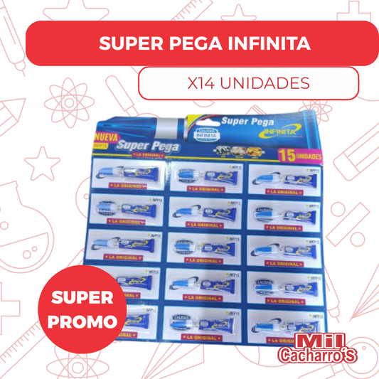 Super Pega Infinita X14 Unidades
