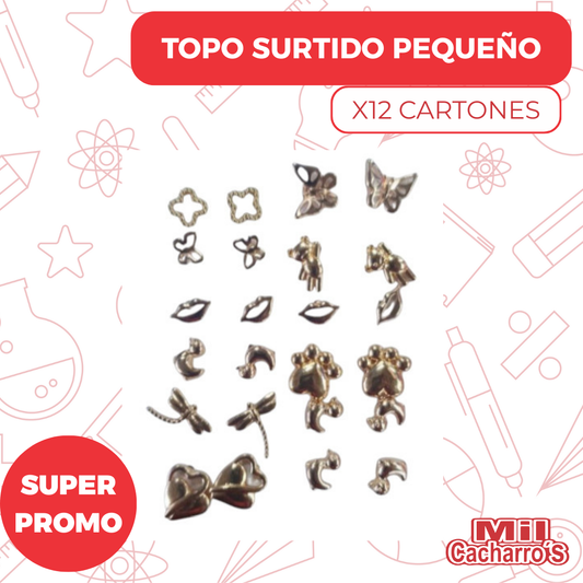 Topo Surtido Pequeño X12 Cartones