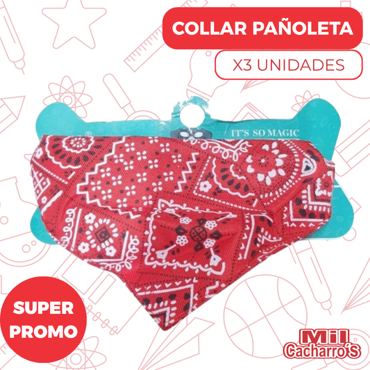 Collar-Pañoleta X3 Unidades