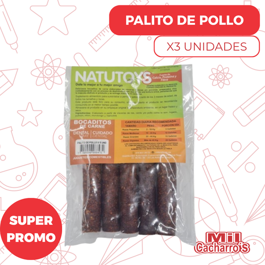 Palito De Pollo X3 Unidades
