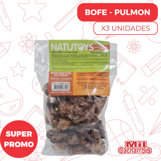 Bofe - Pulmon 50GR X3 Unidades