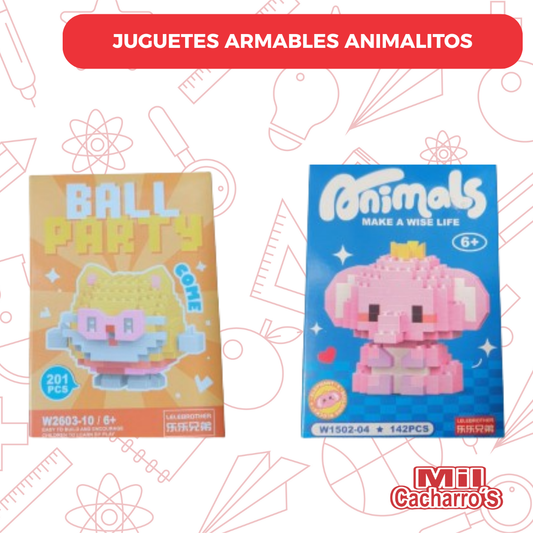 Juguetes Armables Animalitos