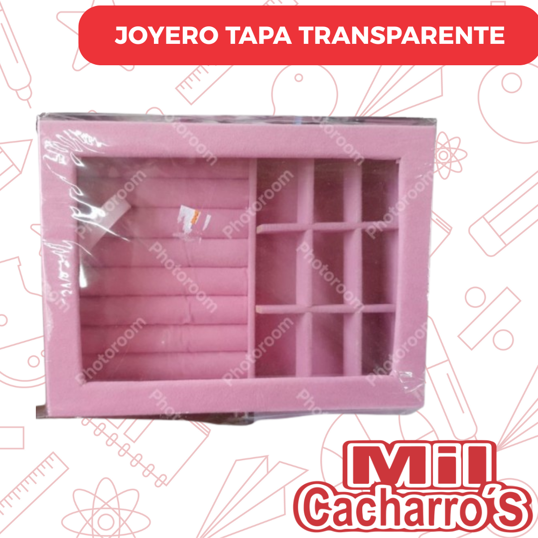 Joyero Tapa Transparente