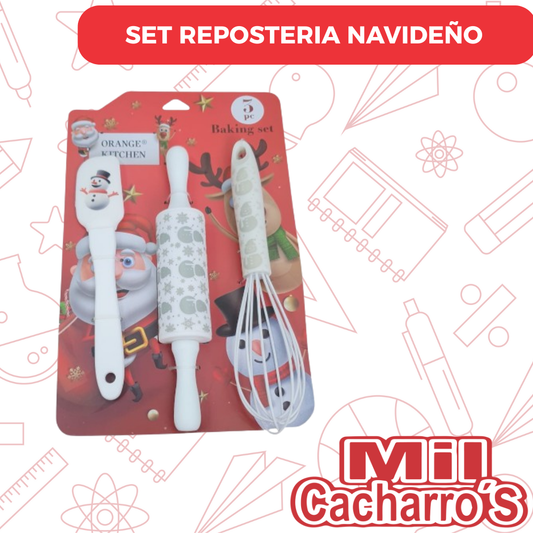 Set Reposteria Navideño