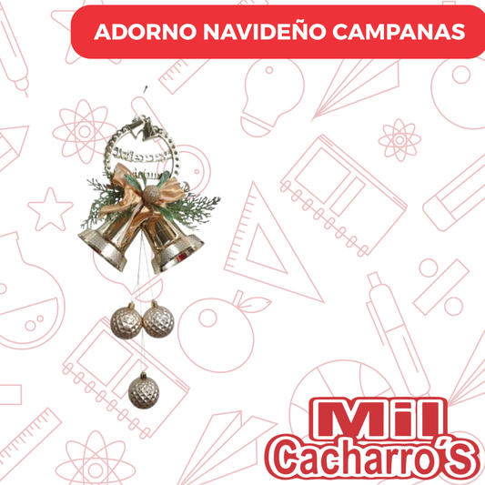 Adorno Navideño Campanas