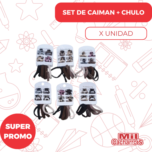 Set De Caiman + Chulo