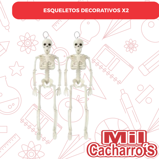 Esqueletos Decorativos X2