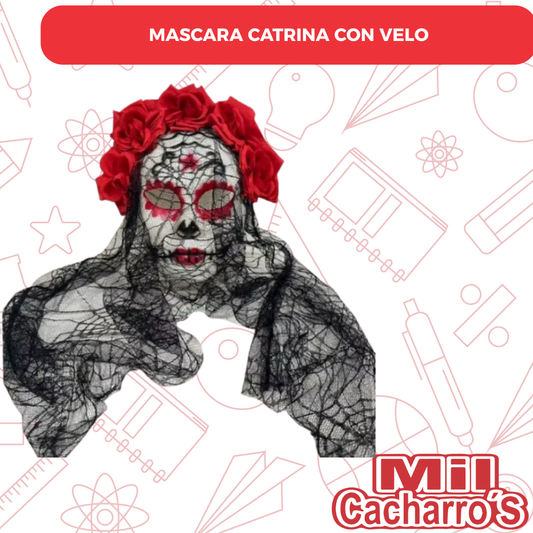 Mascara Catrins Con Velo