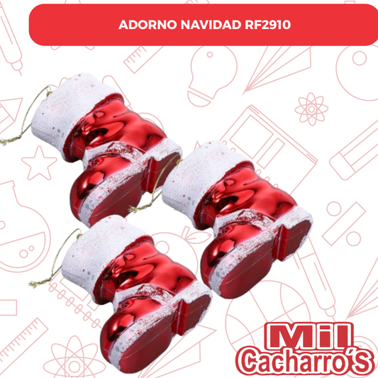 Adorno Navidad Botas RF 2910