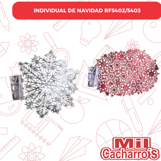 Individual  De Navidad RF5402/5403