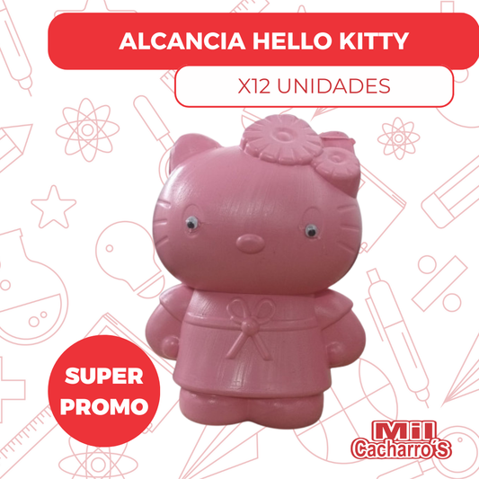 Alcancía Hello Kitty X12 Unidades