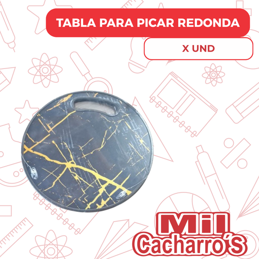 Tabla De Picar Redonda