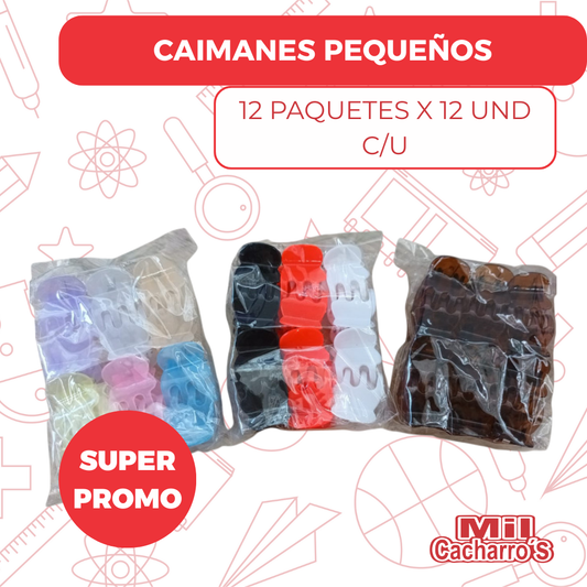 Paquete Caimanes 12 Unidades X12 Paquetes Surtidos