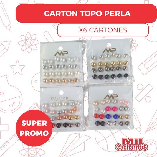 Topo Perla X6 Cartones